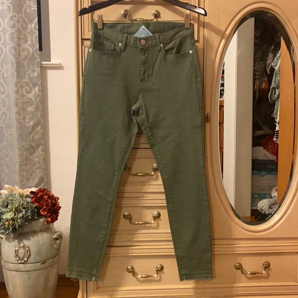 Raw Hem Pants